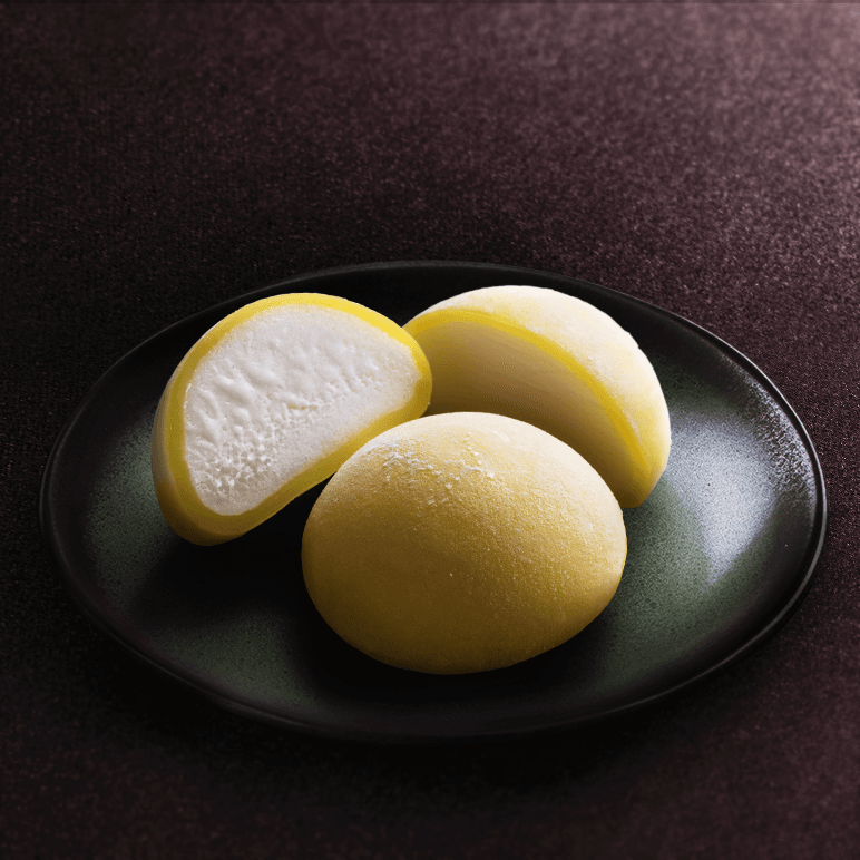 Mochi Glacé citron-yuzu - 2 pièces