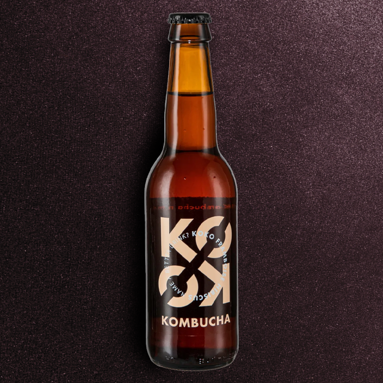 Koko kombucha framboise hibiscus