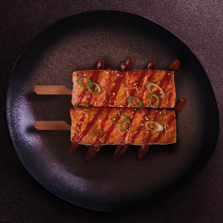 Yakitori Saumon Aji Panca - 2 pièces