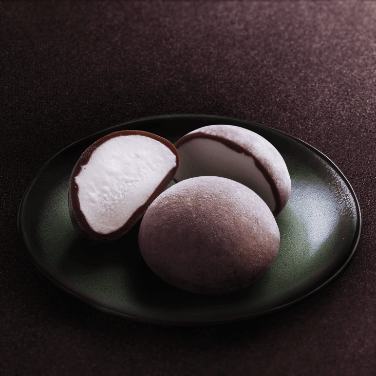 Mochi glacé coco chocolat - 2 pièces