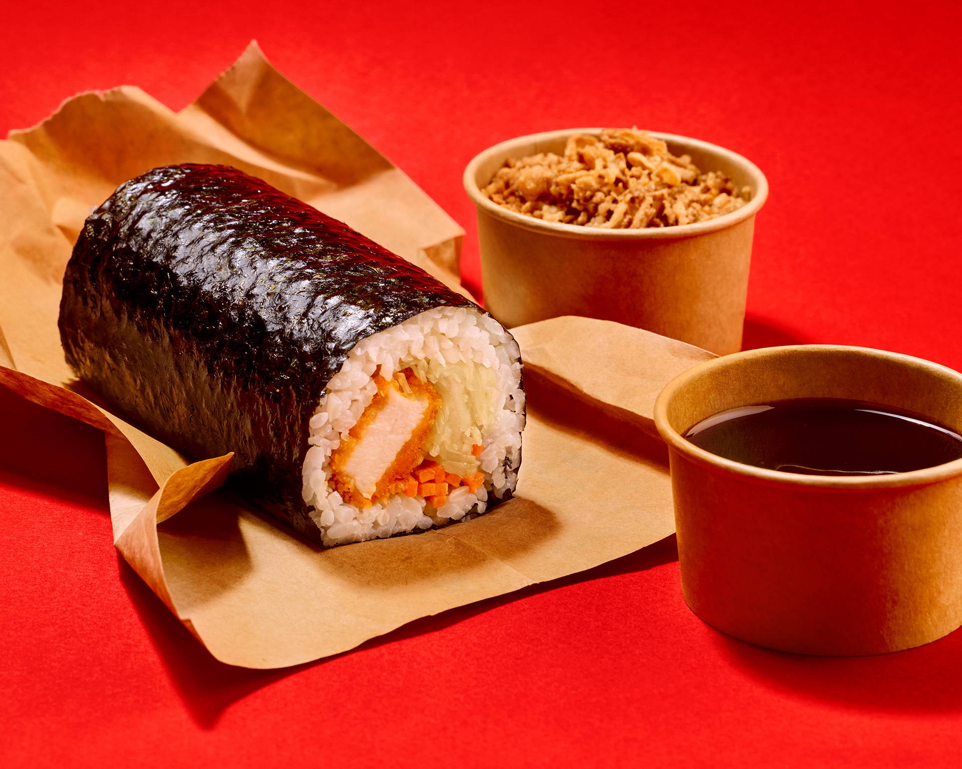 Crunchy maki poulet