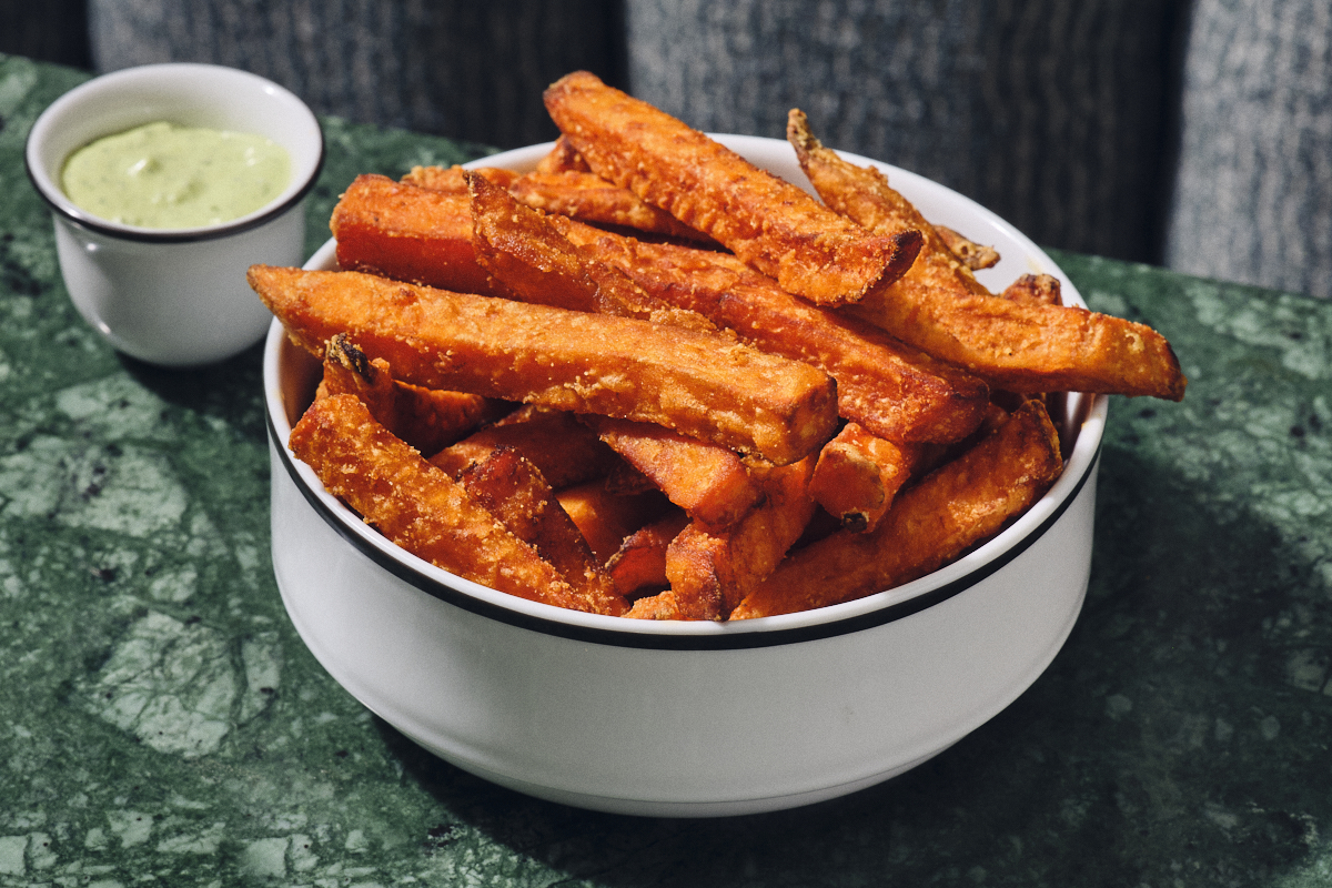 Frites de patate douce