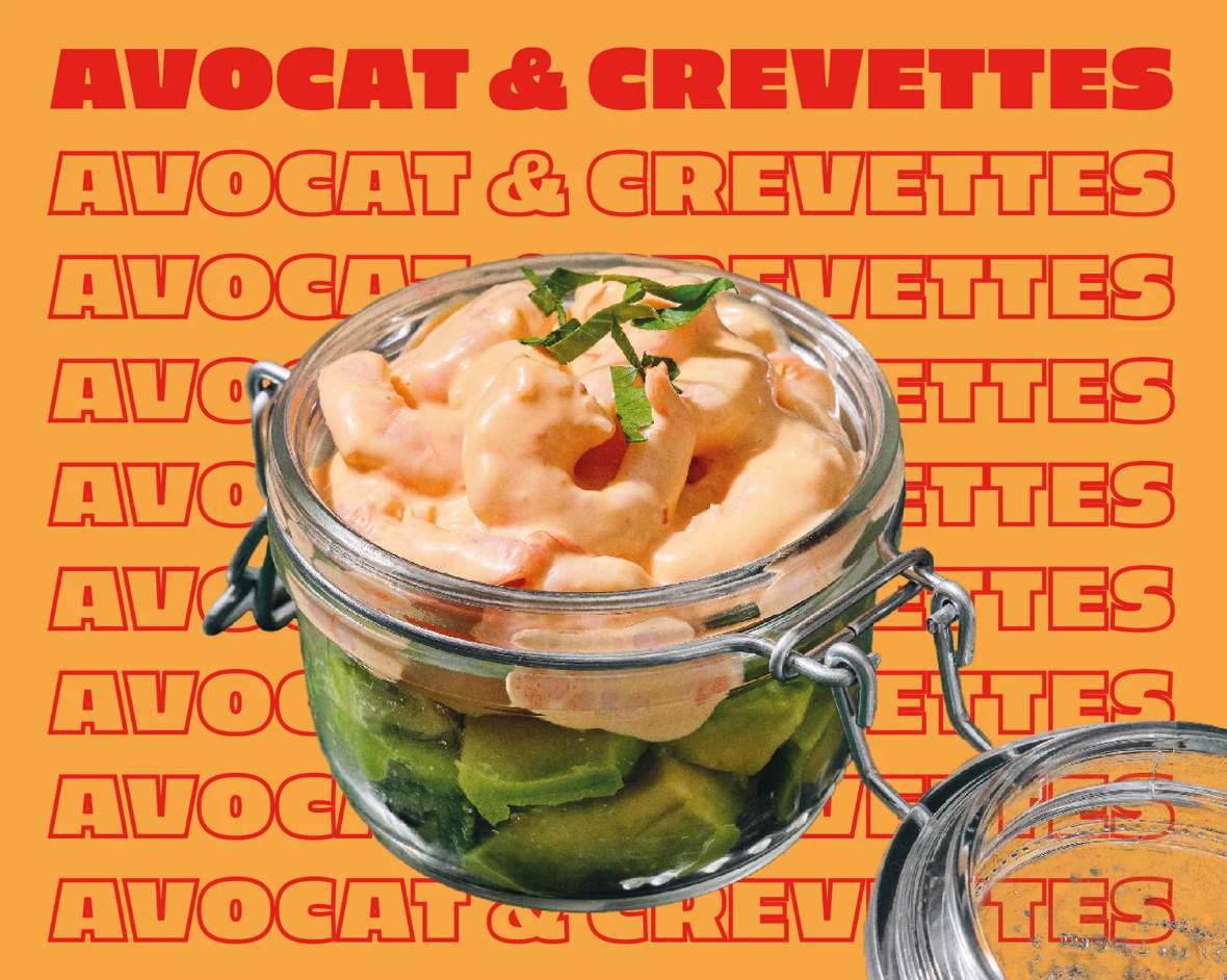 Verrine Avocat et crevettes