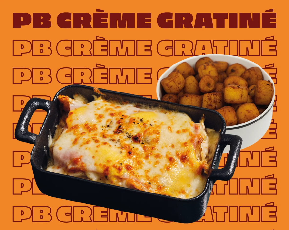 PB Poulet Braisé à la crème gratinée