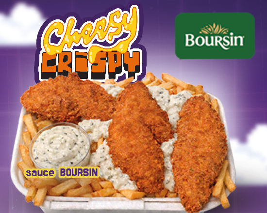 Cheesy Crispy Boursin