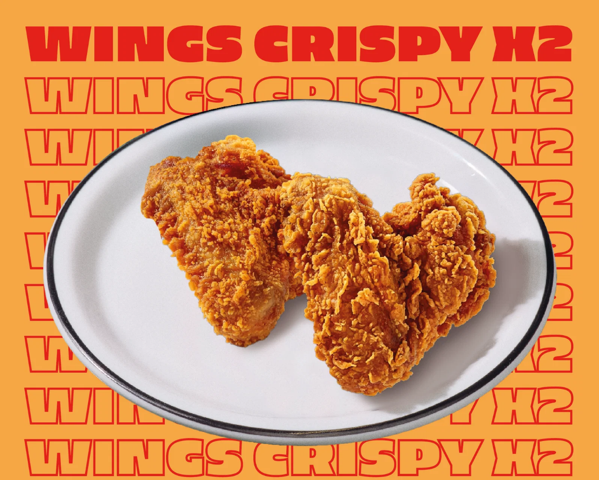 Wings Crispy x2