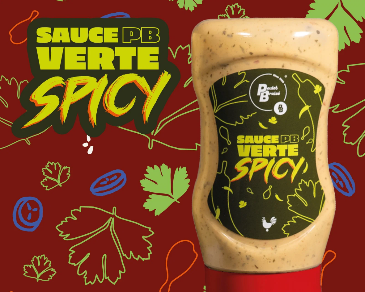Squeeze Sauce PB Verte Spicy