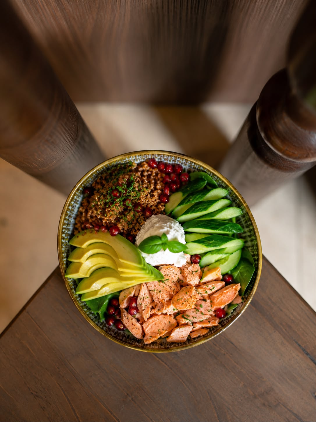 ▪️ Salmon Quinoa Bowl