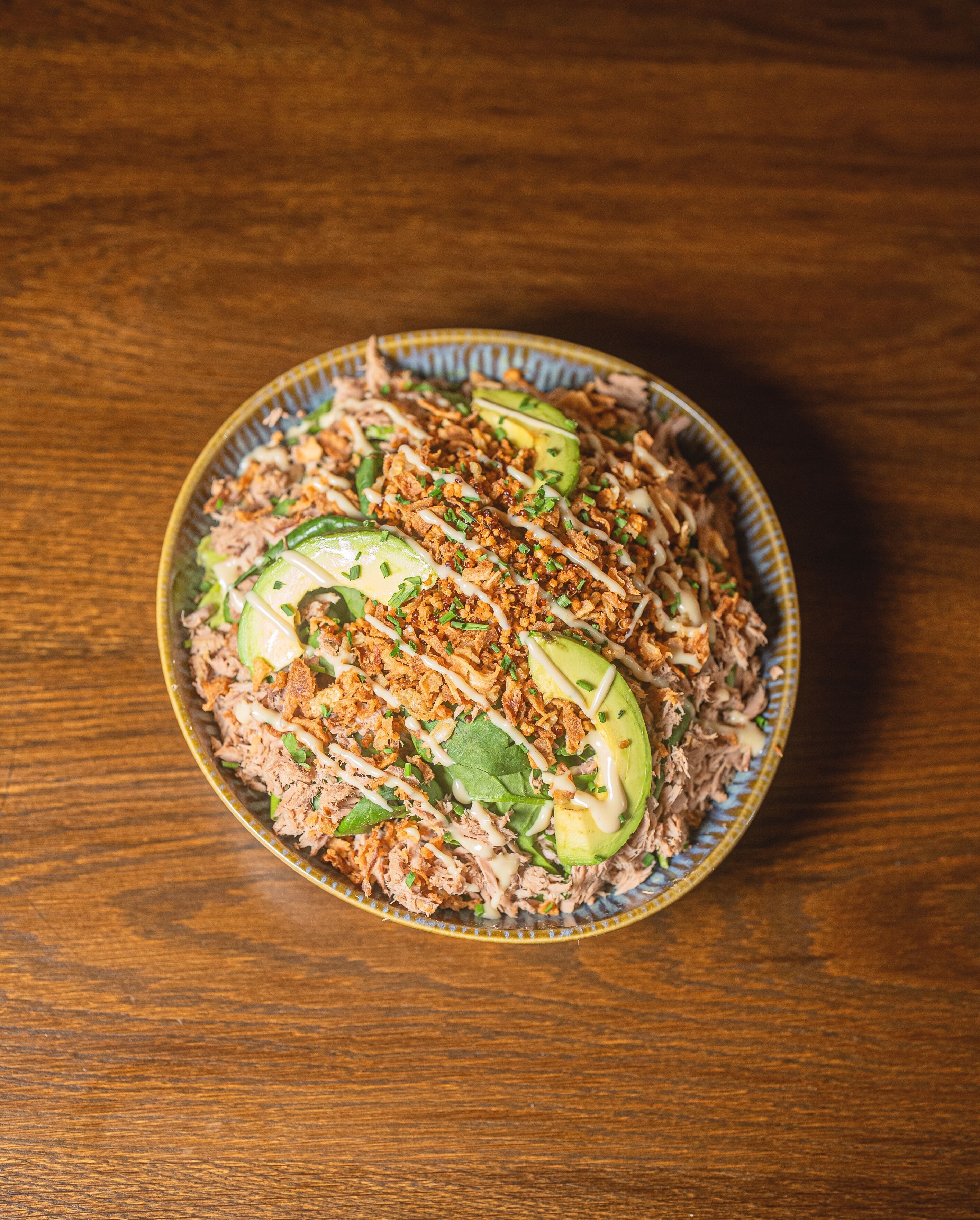 Crispy Quinoa Miettes de Thon