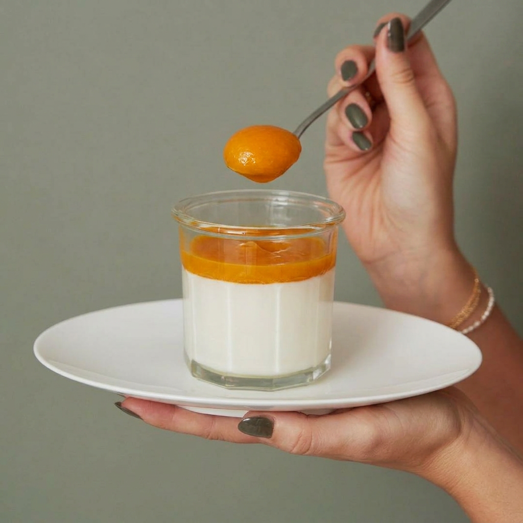 Panacotta au lait d'amande