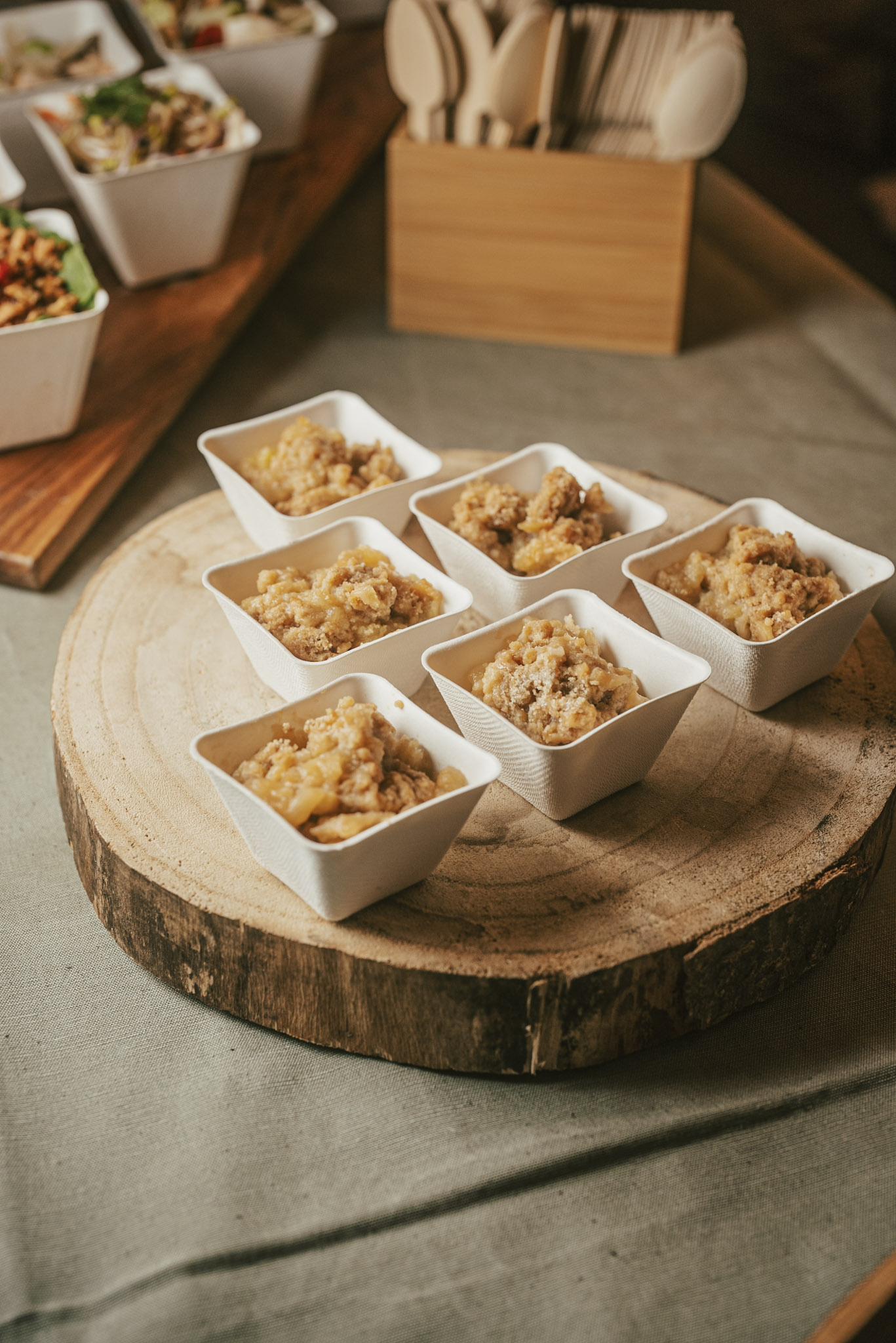 Plateau 28 Mini Crumble pommes