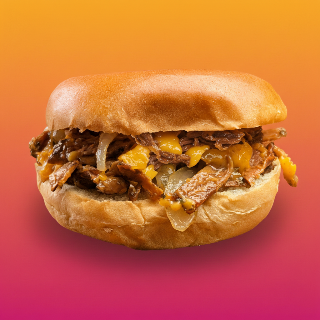 Le Philly Burger, 🍔 🧀 le burger de Philadelphie x Planted