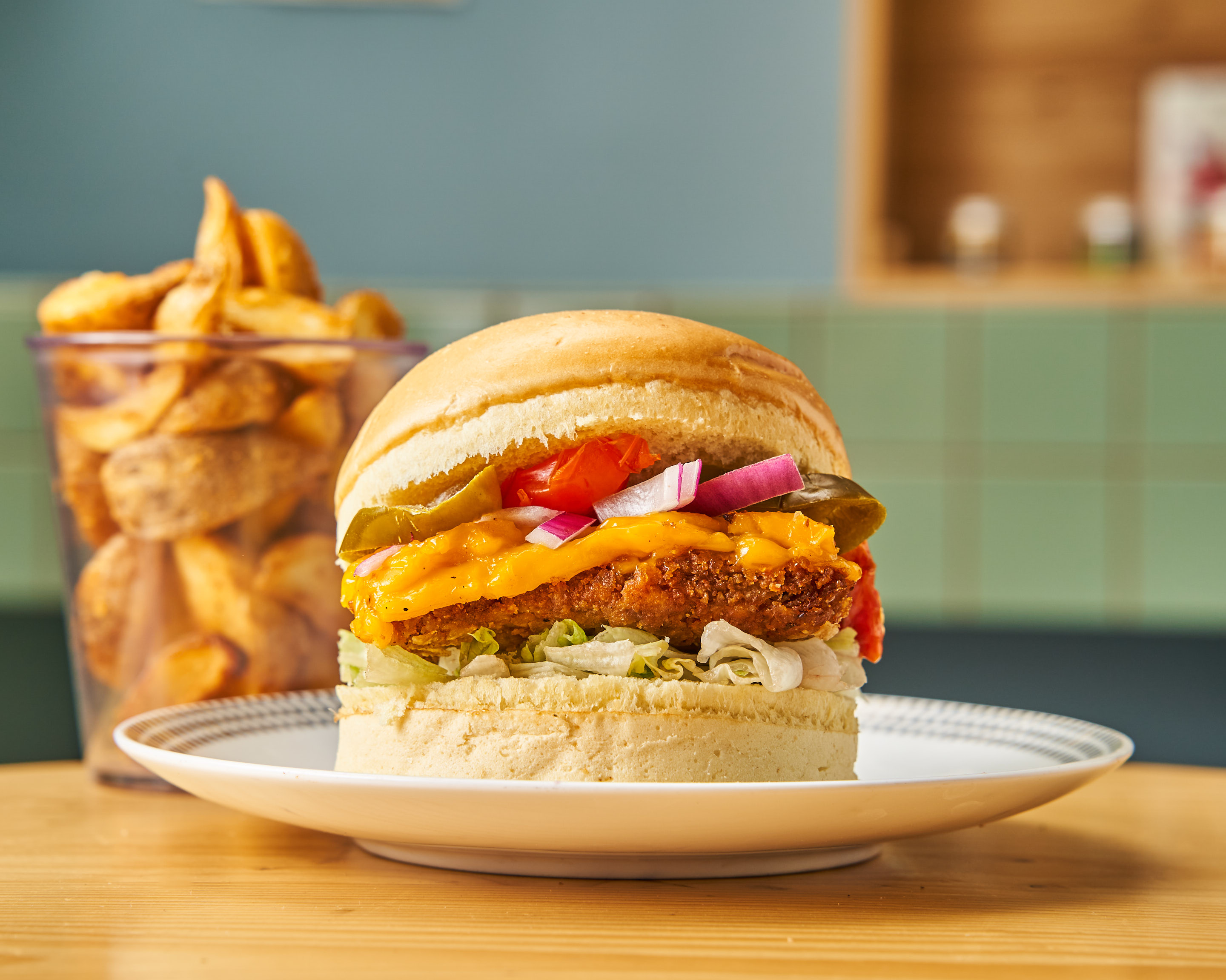 Formule burger et accompagnement