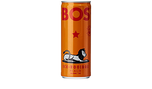 BOS, thé glacé bio peche