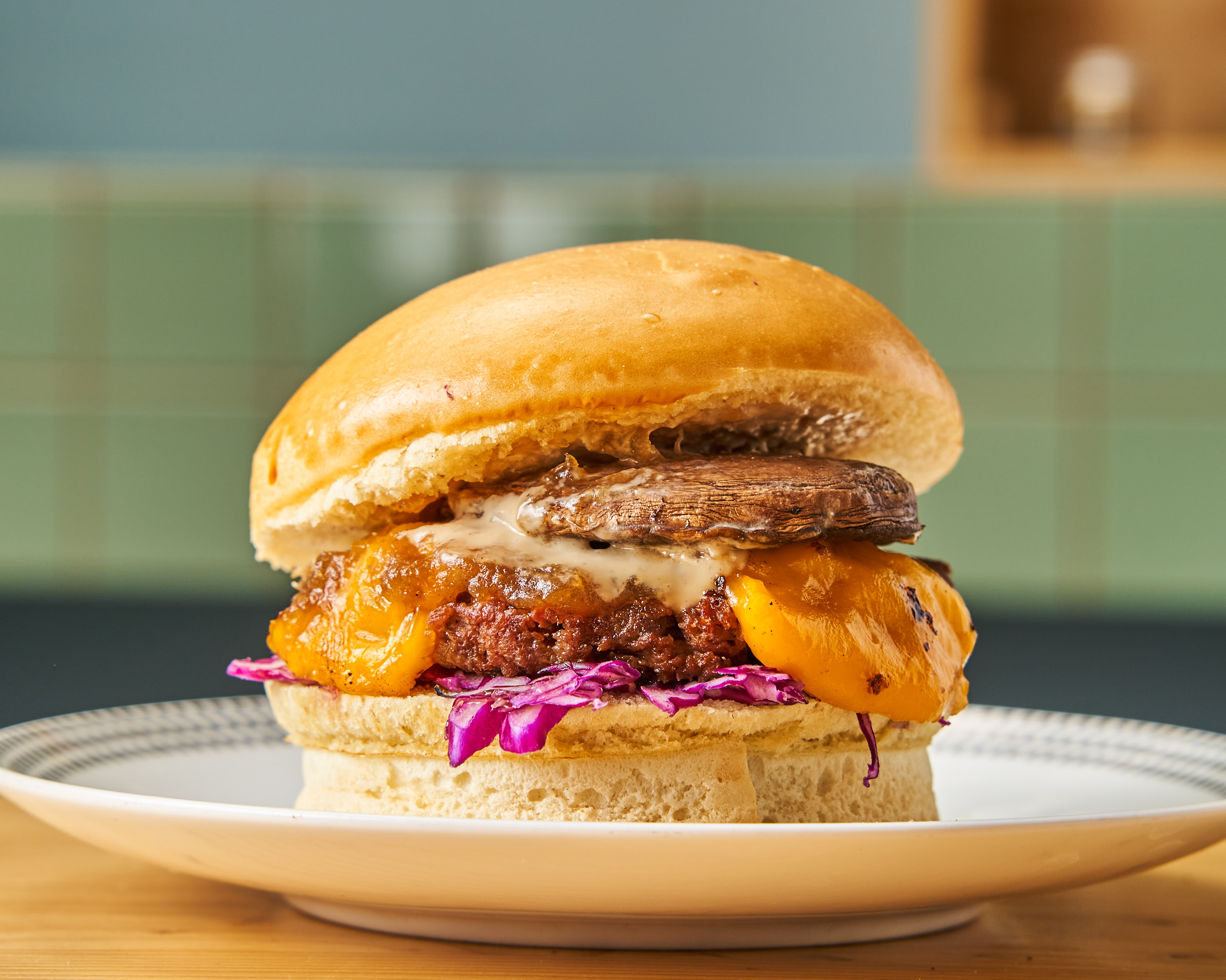 Le King Mushroom, best-seller 🌟 avec champignons et confits d'oignons