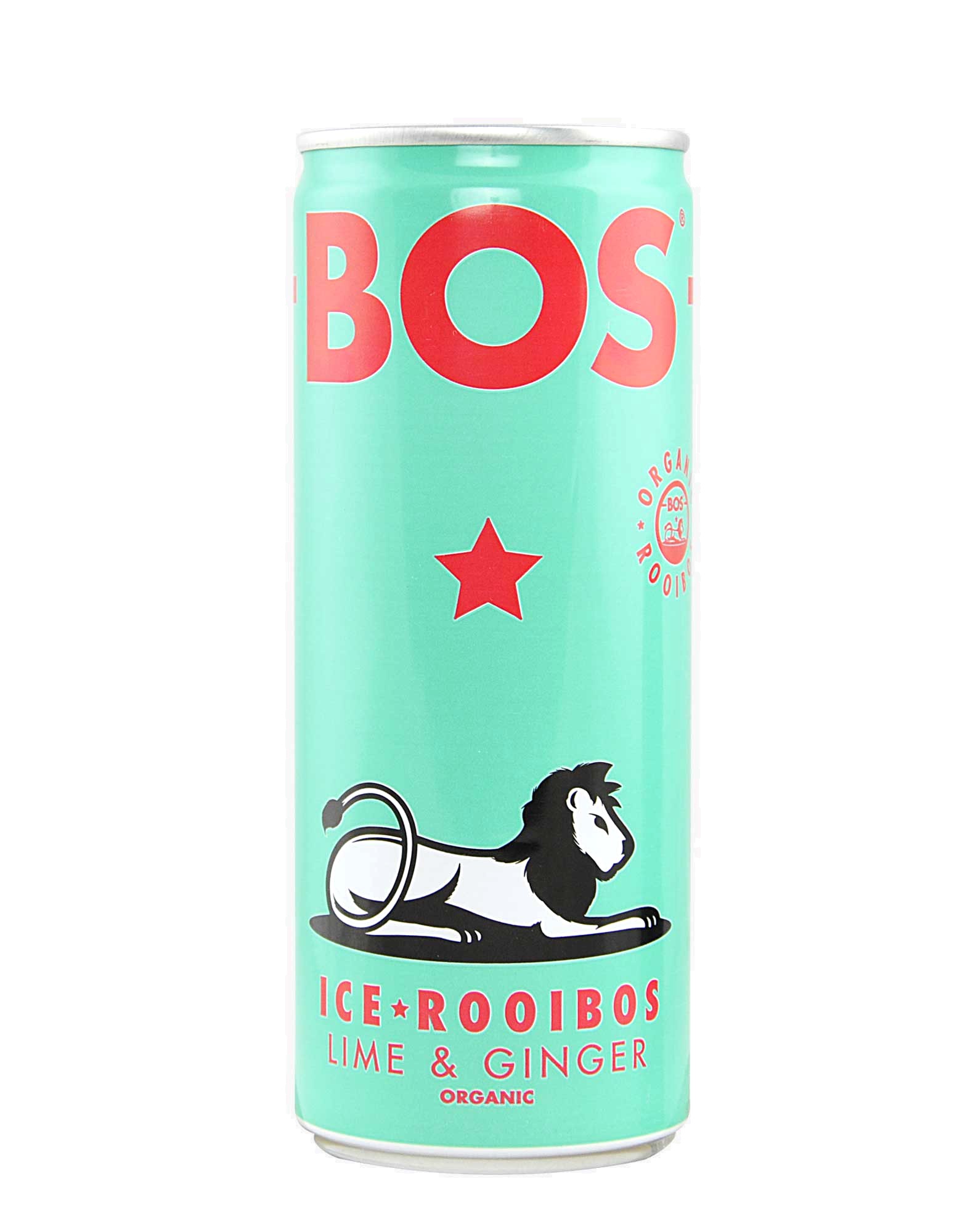 BOS, thé glacé bio gingembre citron vert