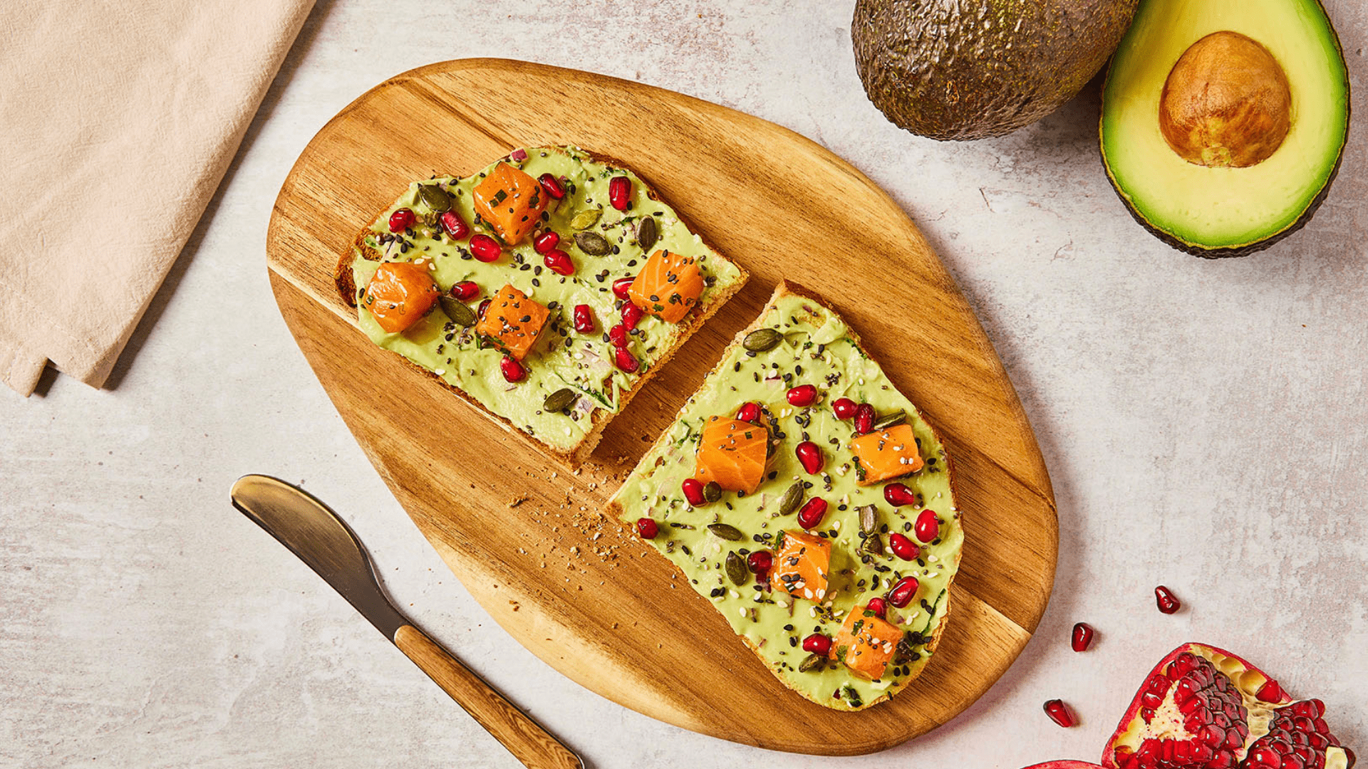 Salmon Avocado Toast