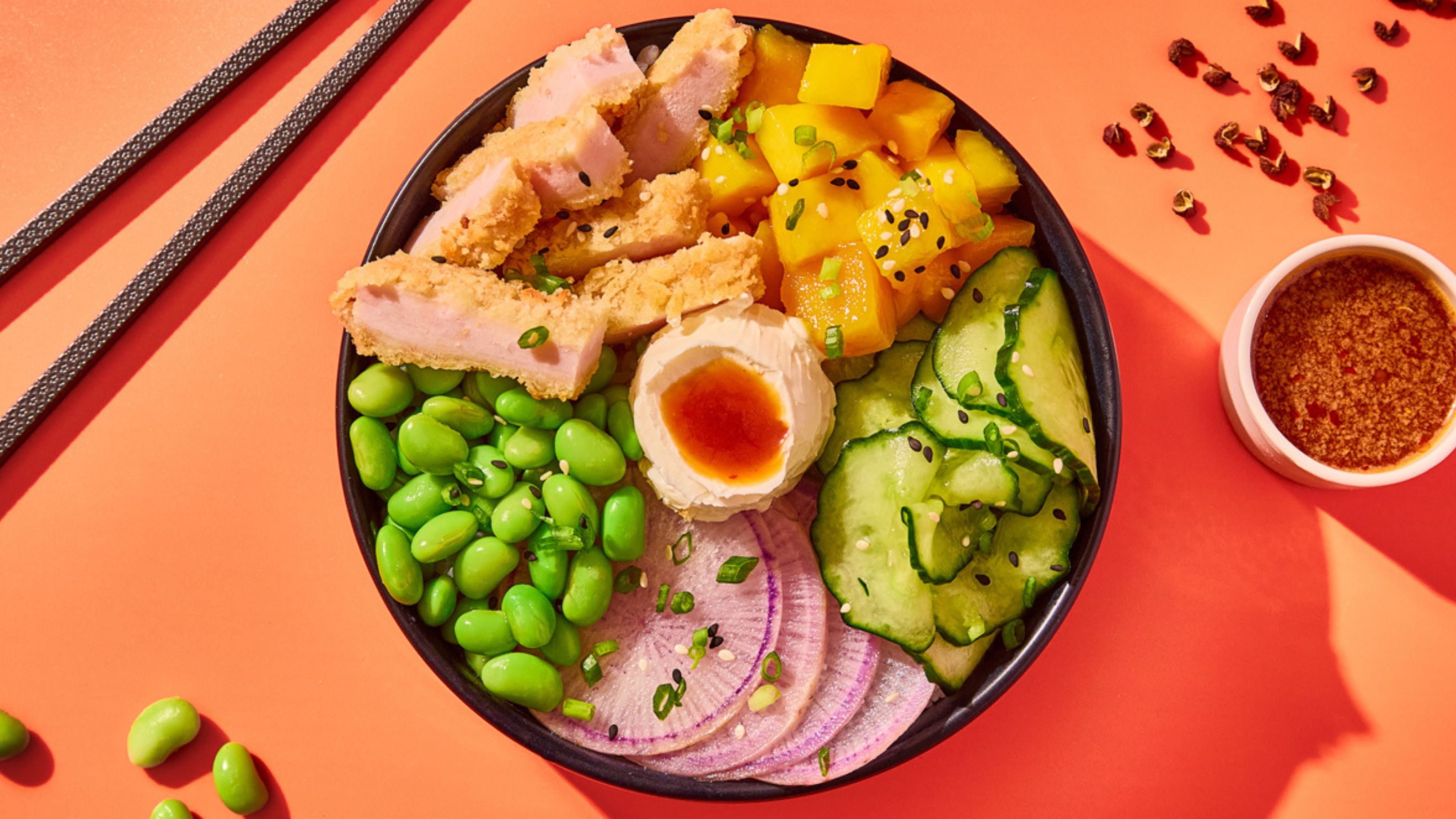 Poké de Diego Poulet katsu