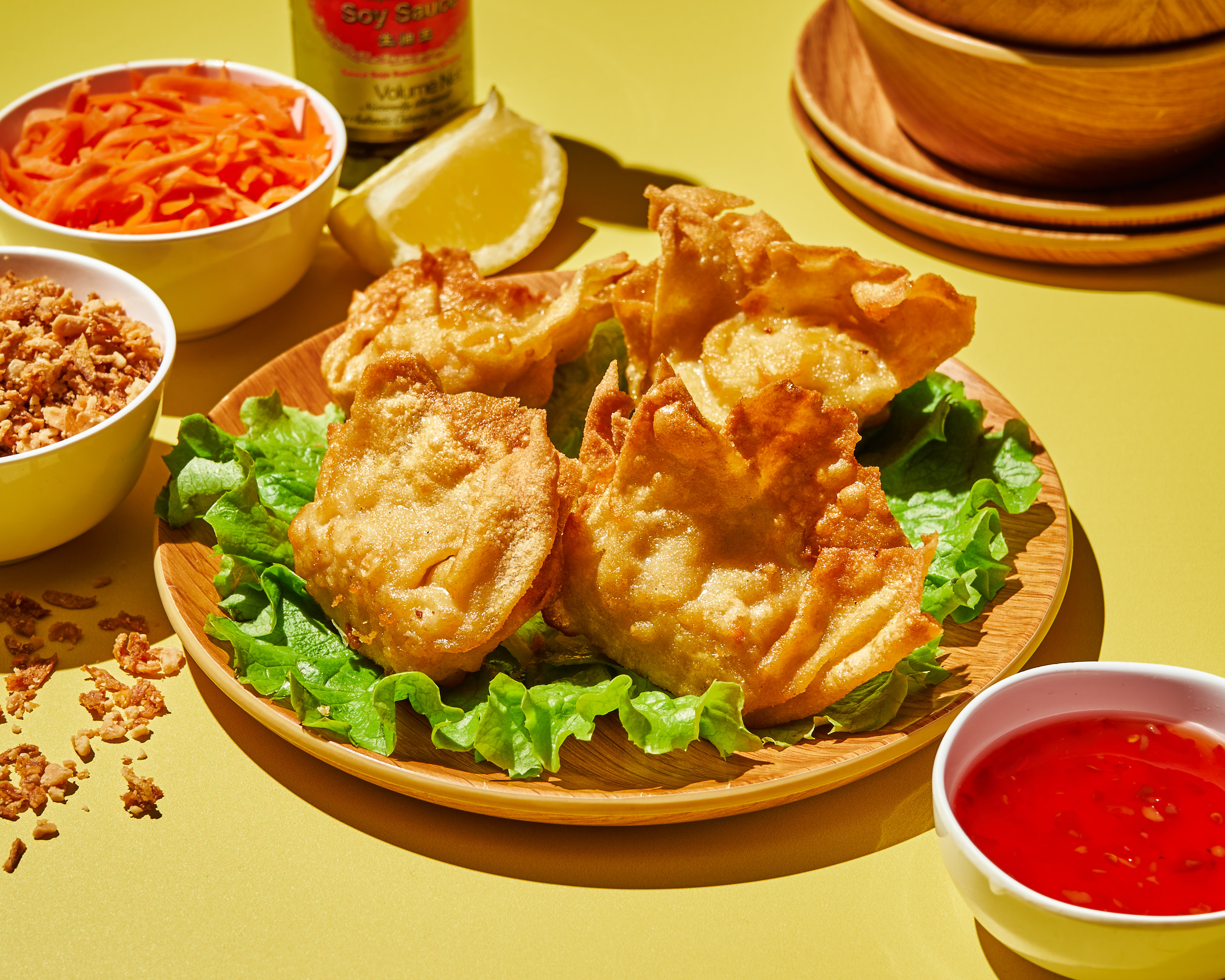 C4- Raviolis Wonton Frits (4 pcs)