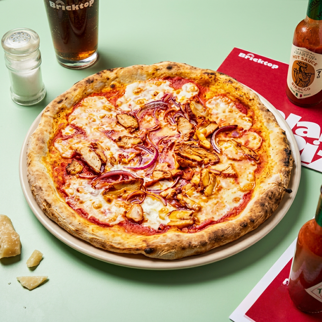 🍅Pizza poulet Base Sauce tomates🍅 van 