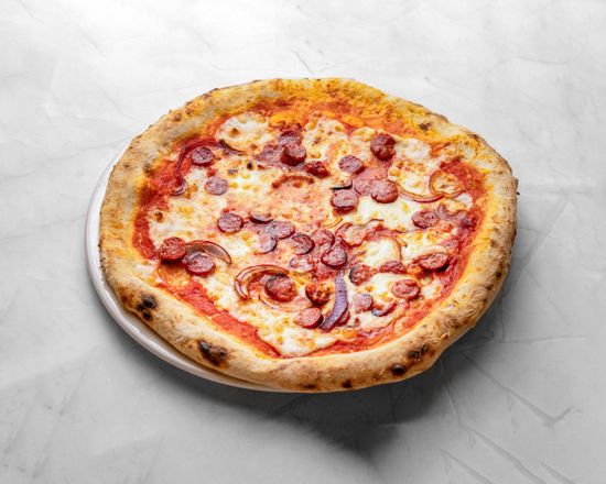 Pizza Merguez 🌭 の 