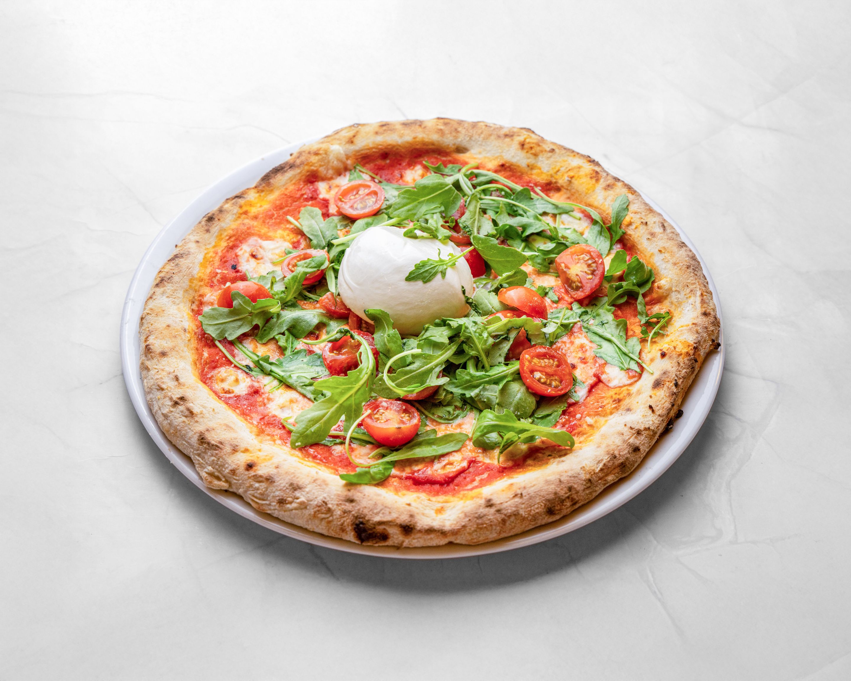 Pizza Burrata Supreme の 