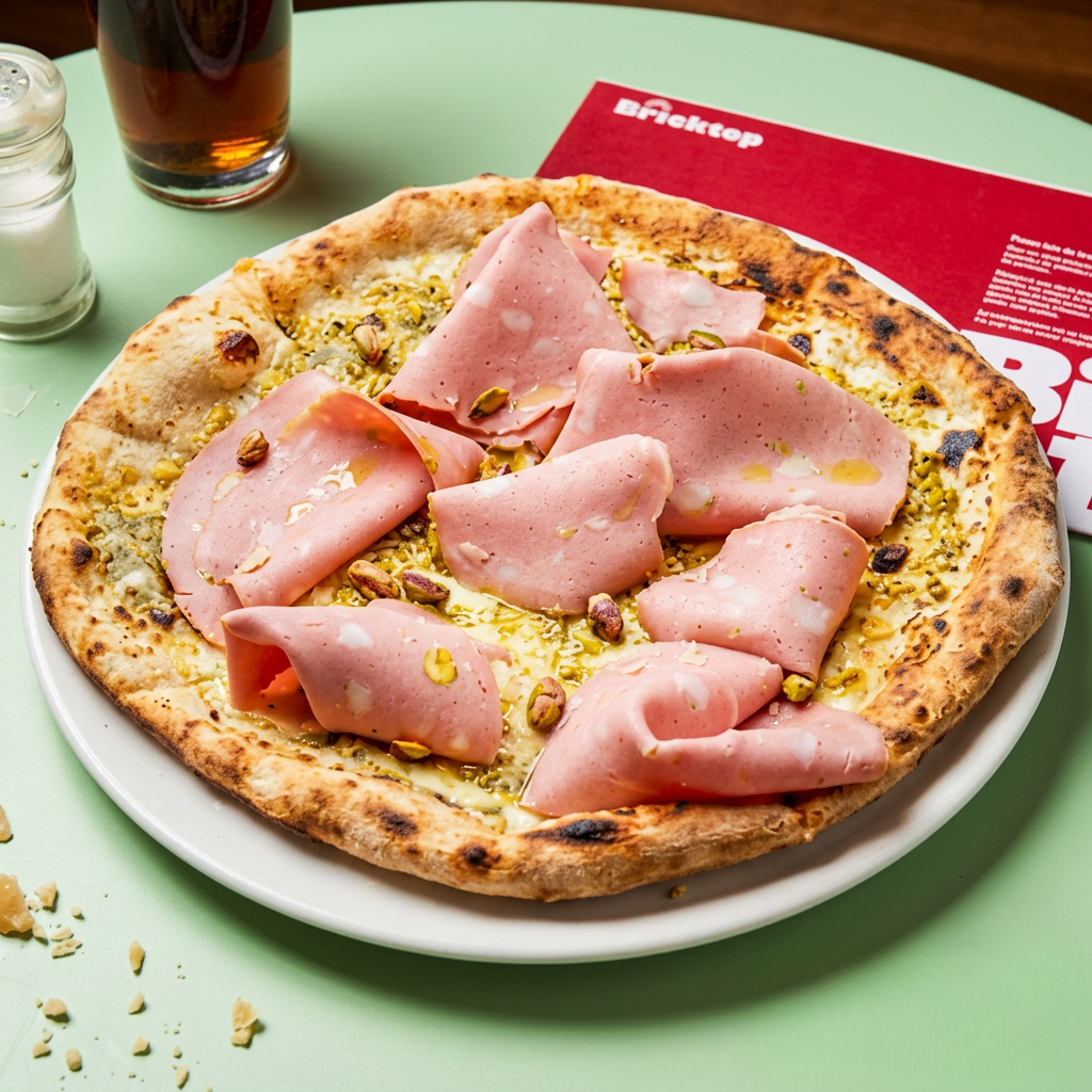 Pizza mortadelle van 