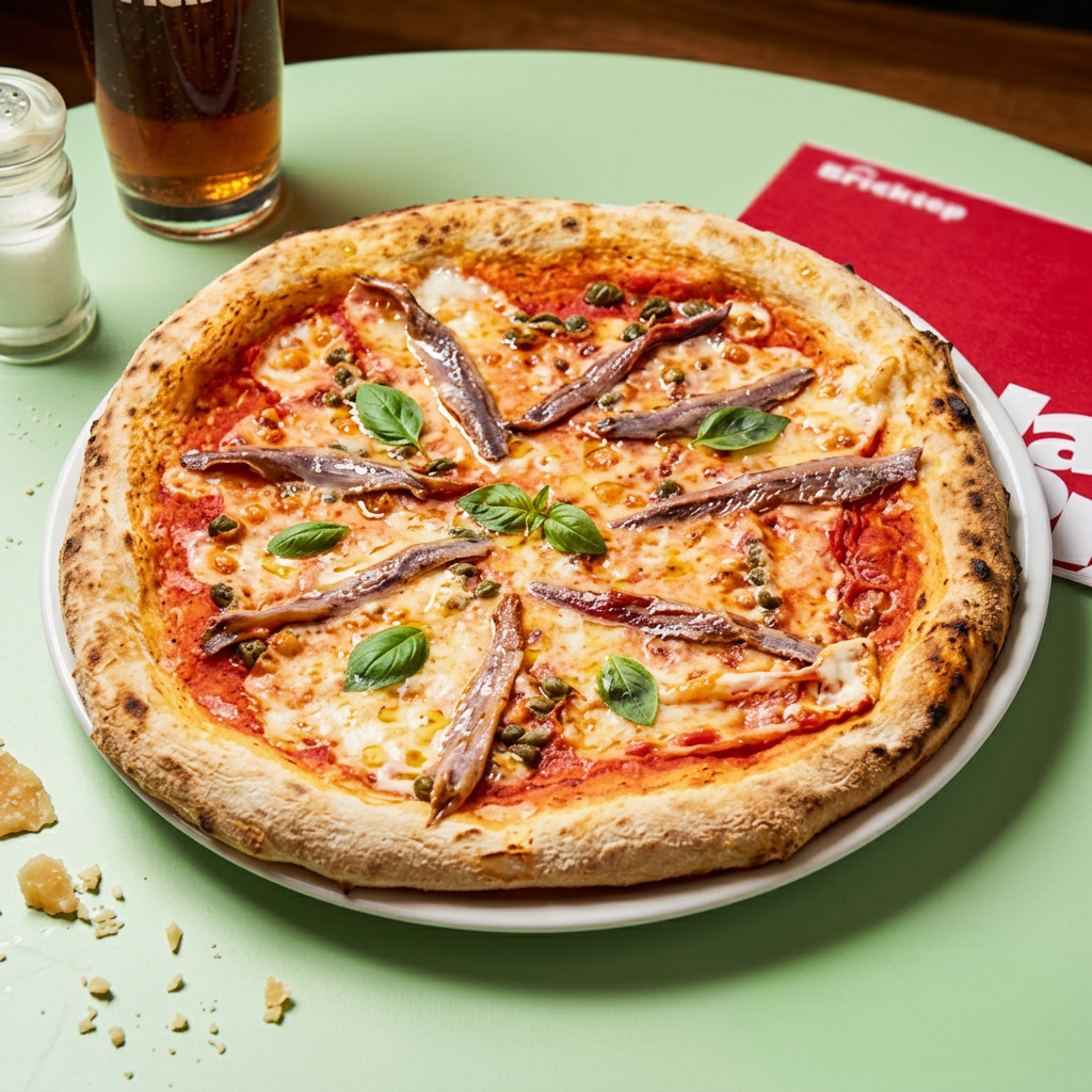 Pizza Napolitaine 🐟 van 