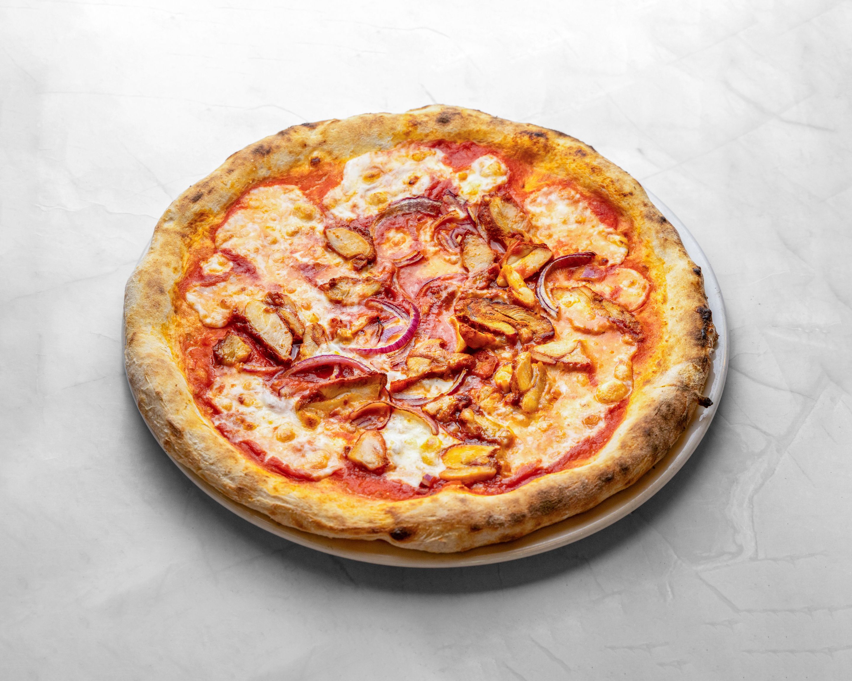 🍅Pizza poulet Base Sauce tomates🍅 の 