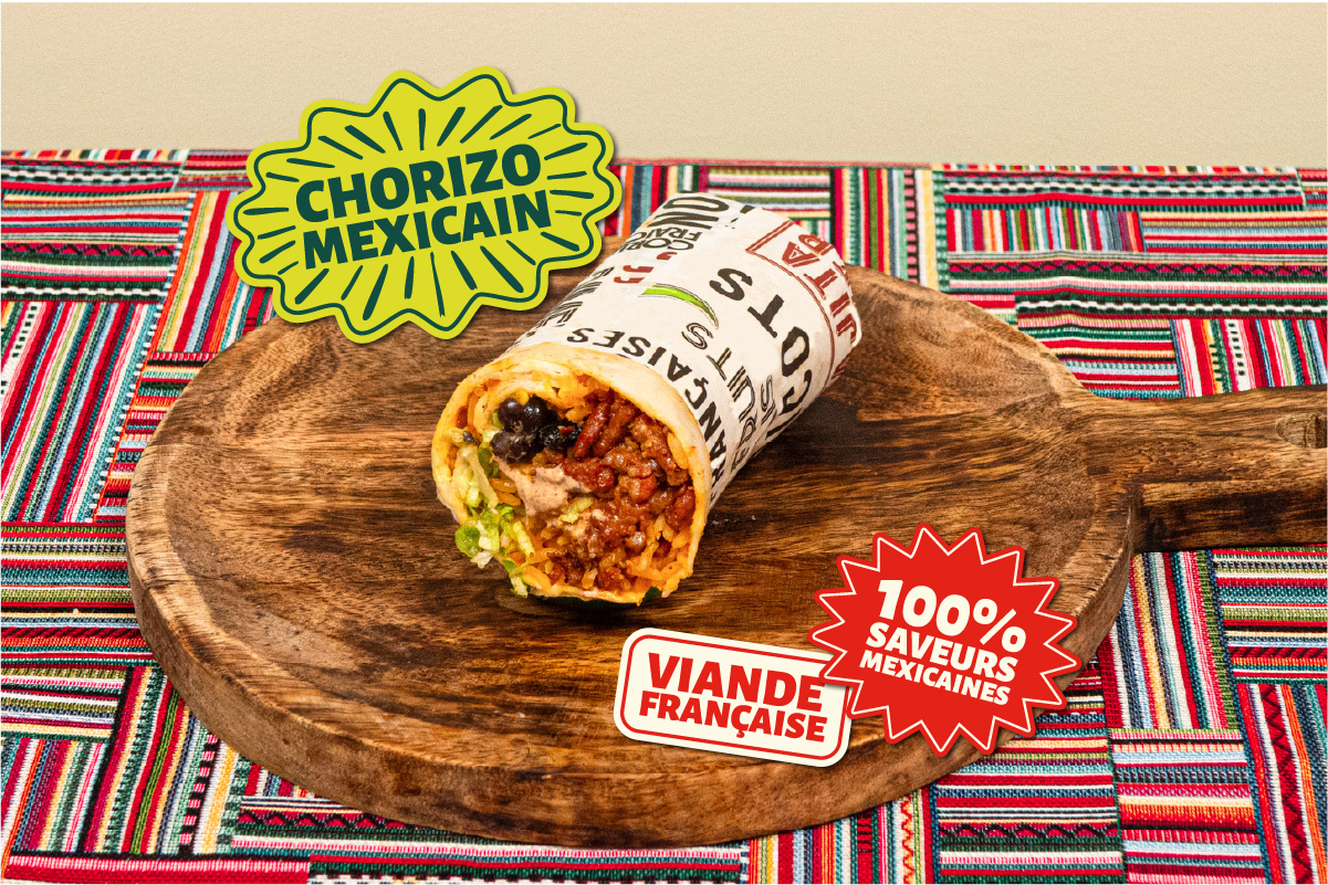 🇲🇽 Fajita CHORIZO MEXICAIN