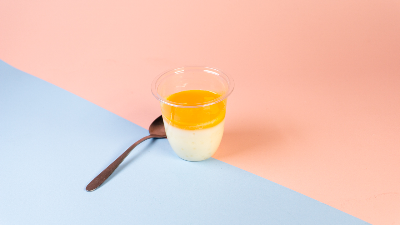 Panna Cotta Coulis exotique