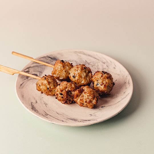 Brochette boulette poulet Tsukune