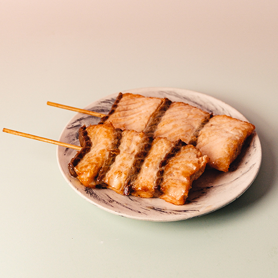Brochette saumon
