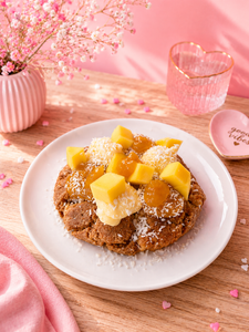Cookie mangue passion et noix de coco