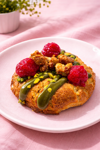 Cookie pistache framboise