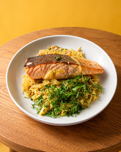 Yassa de Saumon à la plancha