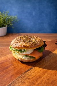 Bagel au saumon