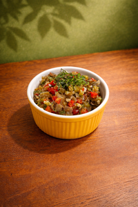 Portion de ratatouille