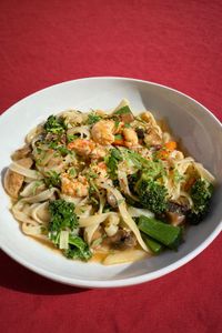Pad Thaï légumes et crevettes