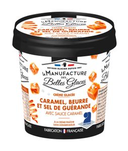Glace en pot "Caramel au beurre salé"